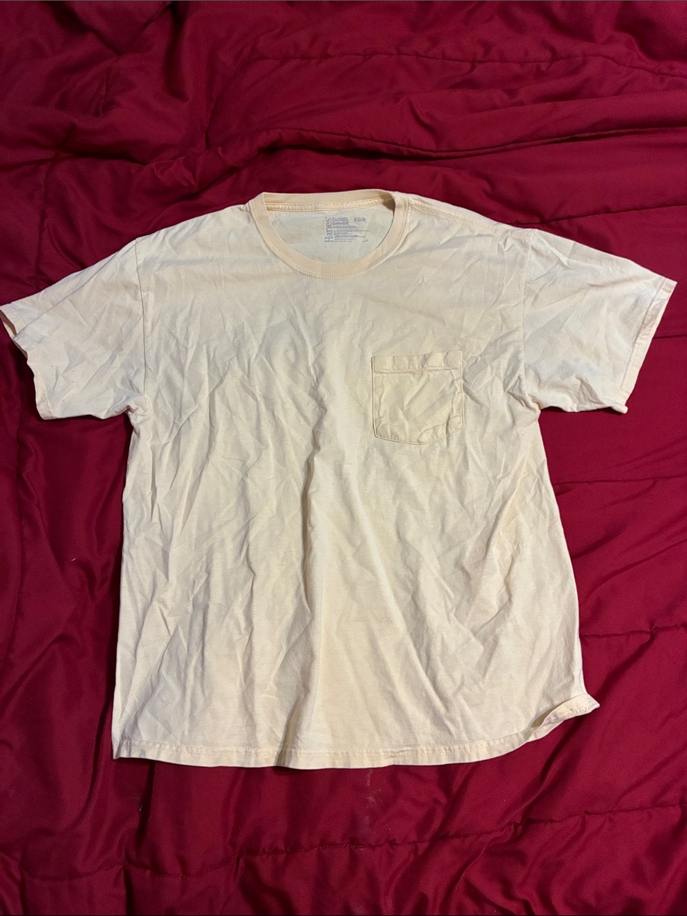 Hanes Men's Classic Comfort Pocket Short Sleeve T-Shirt